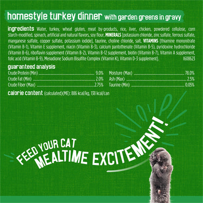 Purina Friskies Indoor Chicken, Seafood, & Turkey Wet Cat Food Variety Pack, 5.5 oz Cans (24 Pack) — product image 8