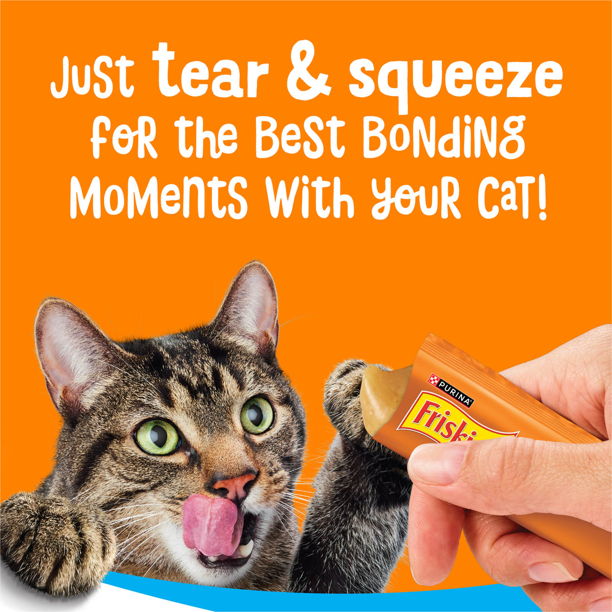 Purina Friskies lil’ Lickables With Chicken Lickable Cat Treats, 2 oz. — product image 4