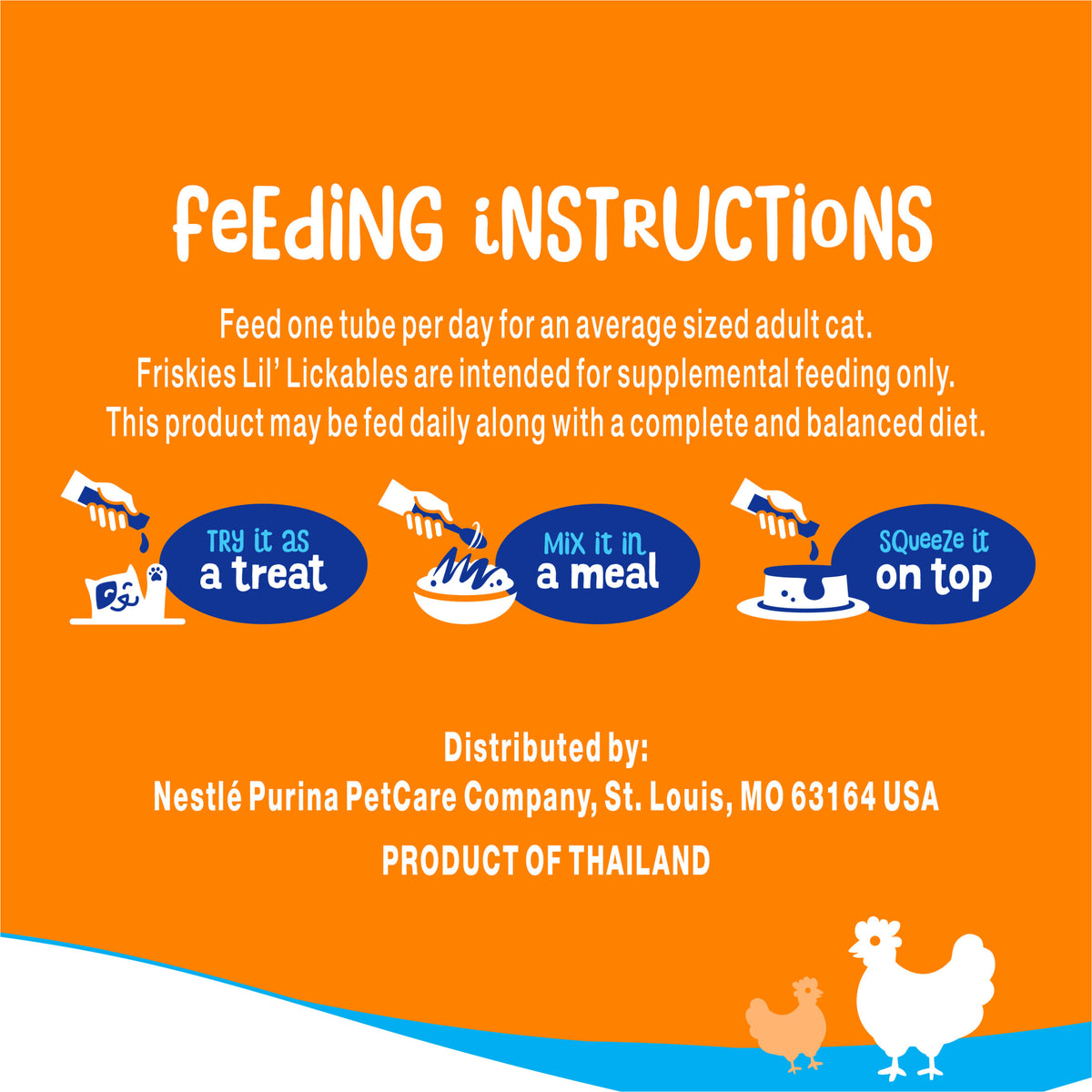 Purina Friskies lil’ Lickables With Chicken Lickable Cat Treats, 2 oz. — product image 9