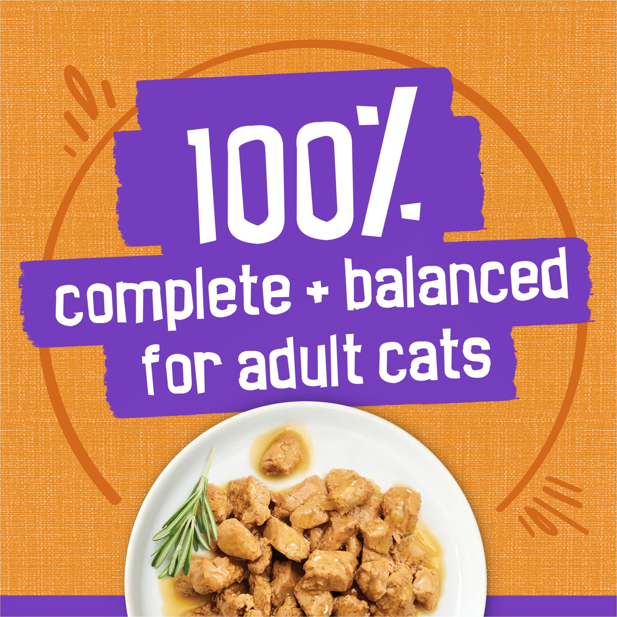 Purina Friskies Meaty Bits Chicken Dinner in Gravy Wet Cat Food, 13.5 oz Can — product image 4