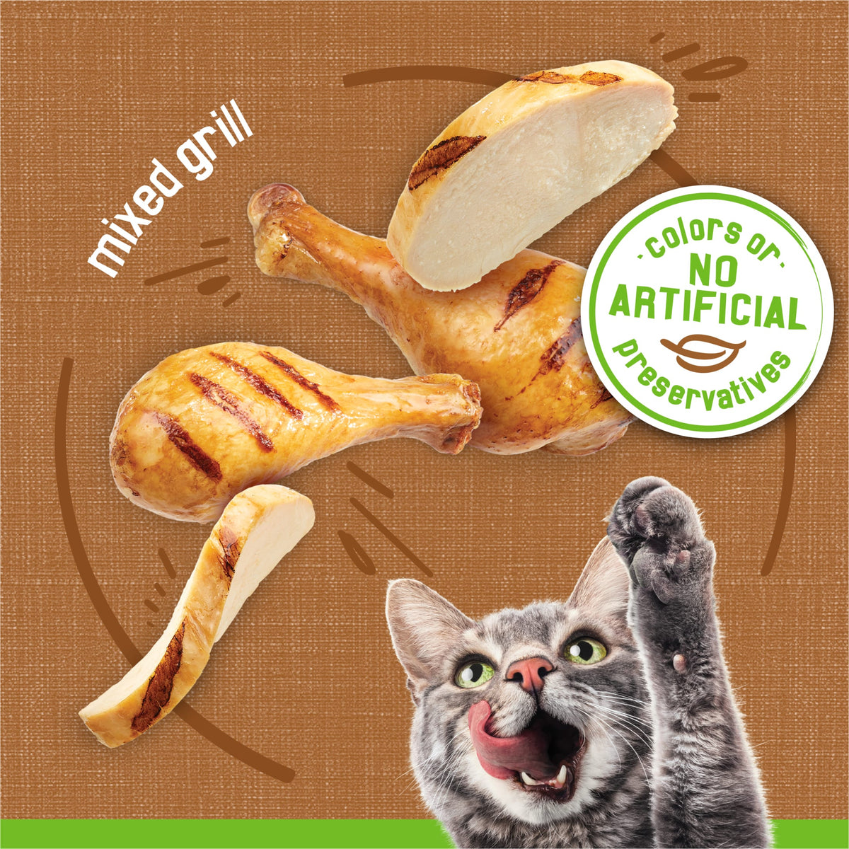 Purina Friskies Pate, Mixed Grill, Wet Cat Food, 5.5 oz Can, 24 Pack — product image 4