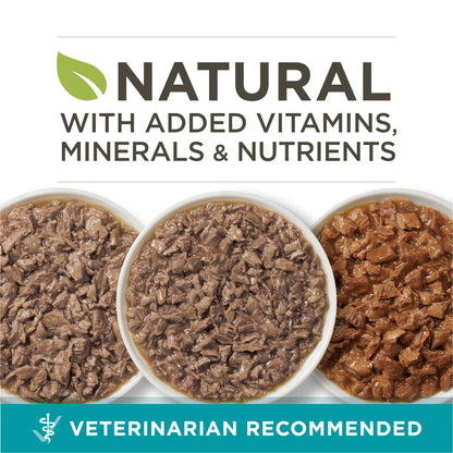 Purina ONE Natural, High Protein Wet Cat Food Variety Pack, Turkey, Chicken and Tuna Recipes, 3 oz, 12 Pack — product image 2