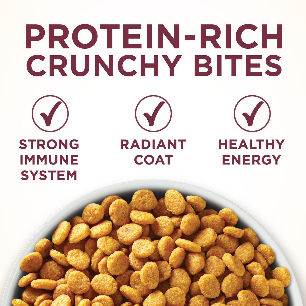 Purina ONE Plus, Urinary Tract Health Formula Dry Cat Food, Chicken, 16 lb Bag — product image 2