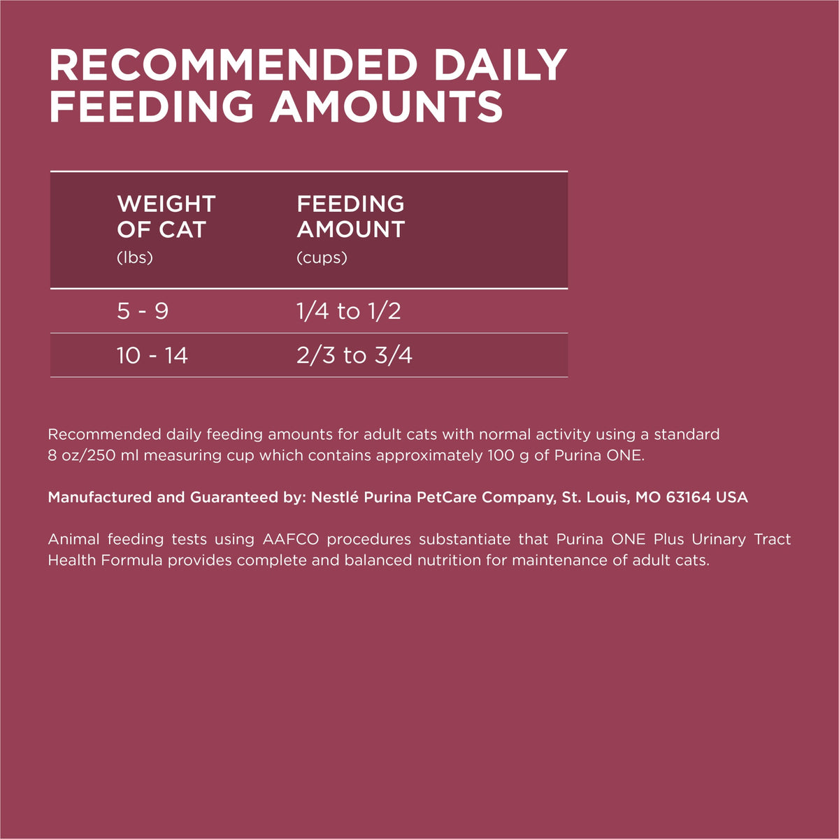 Purina ONE Plus, Urinary Tract Health Formula Dry Cat Food, Chicken, 7 lb Bag — product image 3