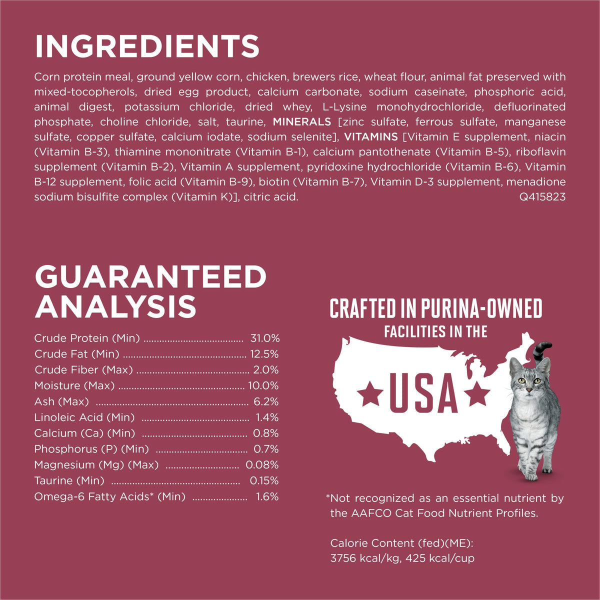 Purina ONE Plus, Urinary Tract Health Formula Dry Cat Food, Chicken, 7 lb Bag — product image 9