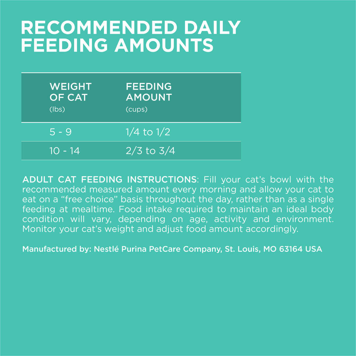 Purina ONE Sensitive Stomach, Sensitive Skin, Natural Dry Cat Food, +Plus Sensitive Skin and Stomach Formula, 3.5 lb. Bag — product image 10