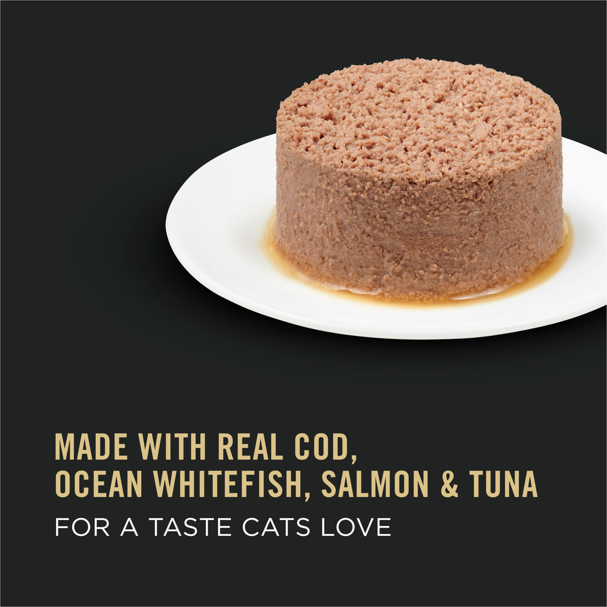 Purina Pro Plan, Grain-Free Seafood Variety Pack, Wet Cat Food for Senior Cats, 3 oz Cans — product image 2