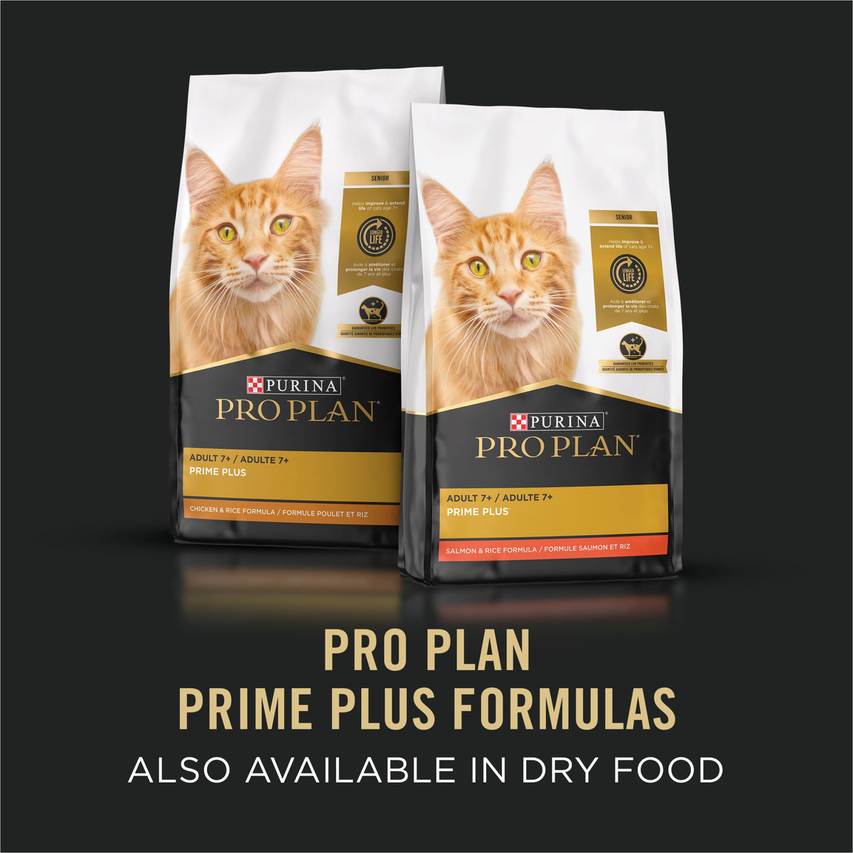 Purina Pro Plan, Grain-Free Seafood Variety Pack, Wet Cat Food for Senior Cats, 3 oz Cans — product image 9