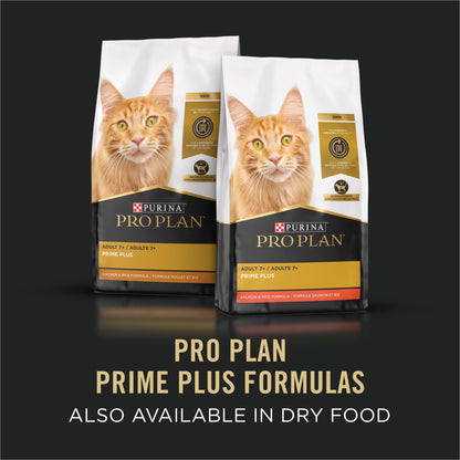 Purina Pro Plan, Grain-Free Seafood Variety Pack, Wet Cat Food for Senior Cats, 3 oz Cans — product image 9