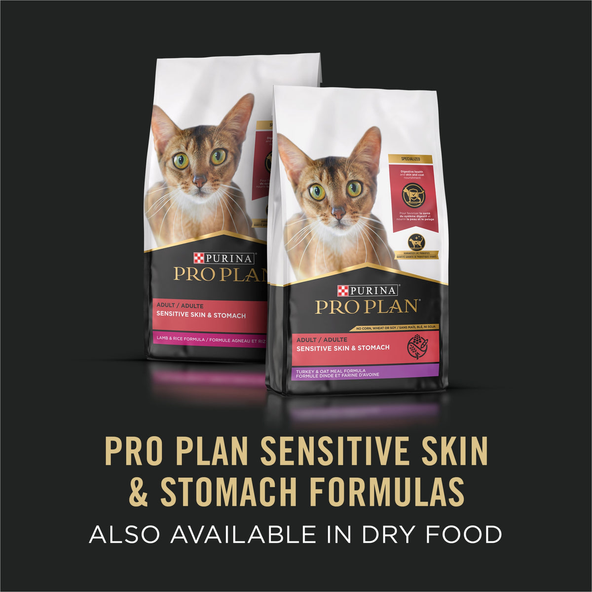 Purina Pro Plan Sensitive Skin and Stomach, Variety Pack, Wet Cat Food, 3 oz Cans, 24 Pack — product image 8