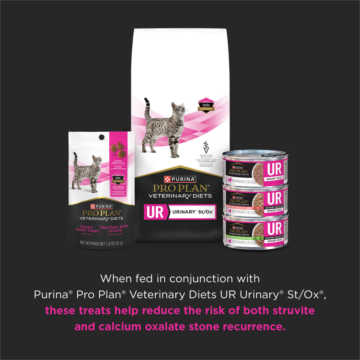 Purina Pro Plan Veterinary Diets Urinary Health Cat Treats, 1.8 oz Bag — product image 4