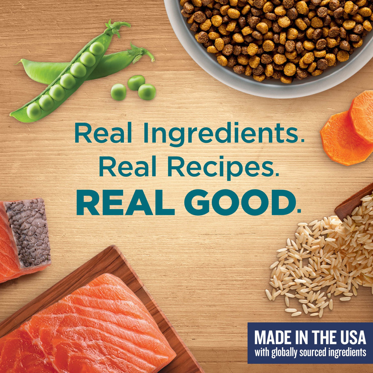 Rachael Ray Nutrish Dry Cat Food Real Salmon & Brown Rice Recipe, 5 lb. — product image 7