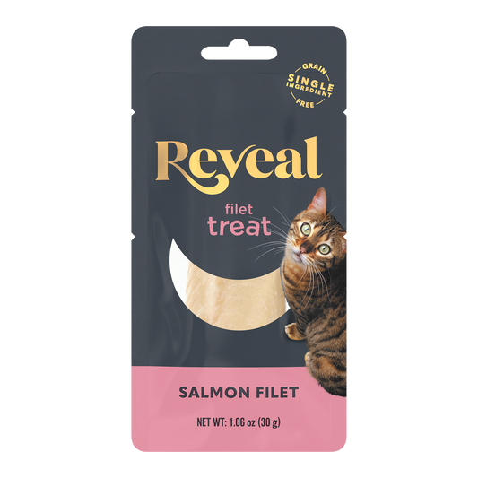 Reveal Pet Food Natural Cat Treats Whole Salmon Loin 1.06oz