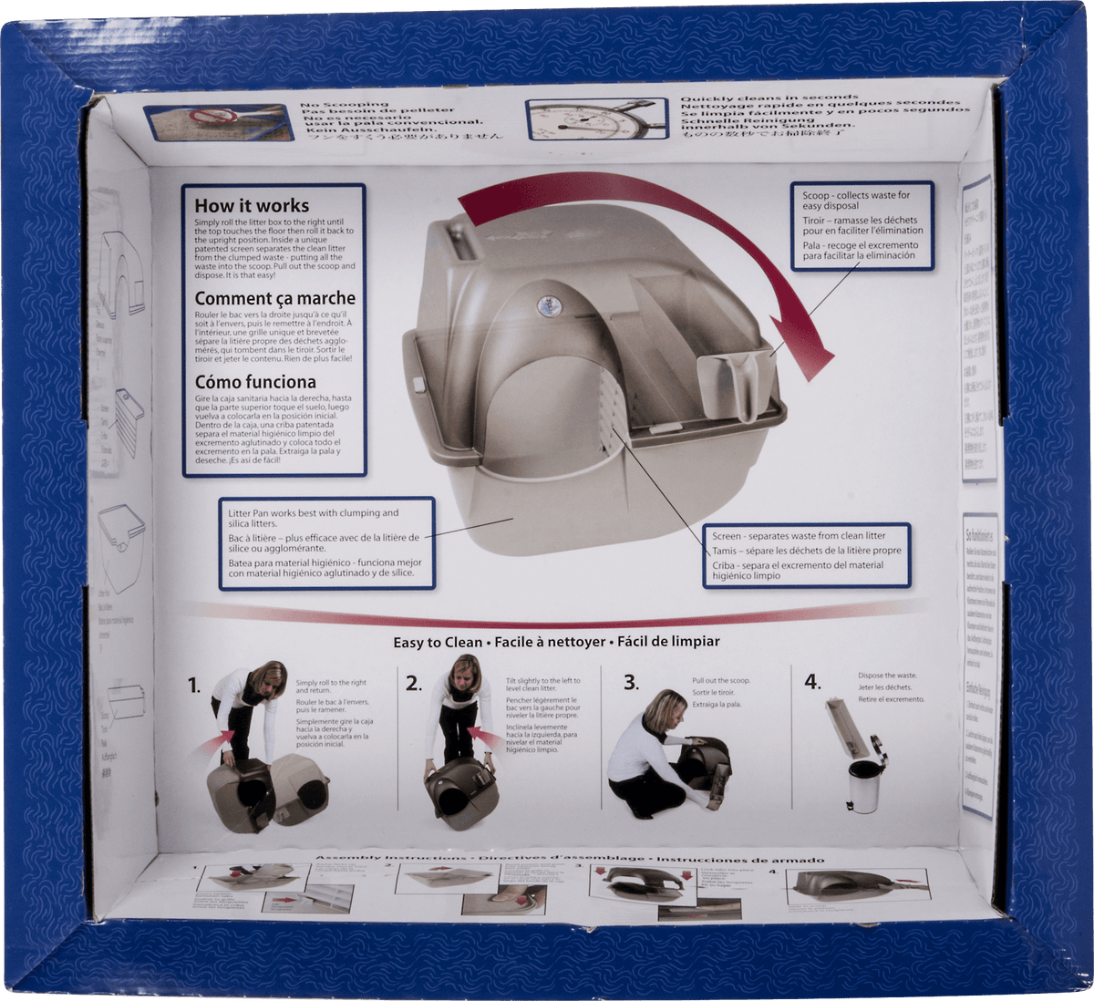 Roll 'N Clean Self Cleaning Litter Box Regular Size — product image 12