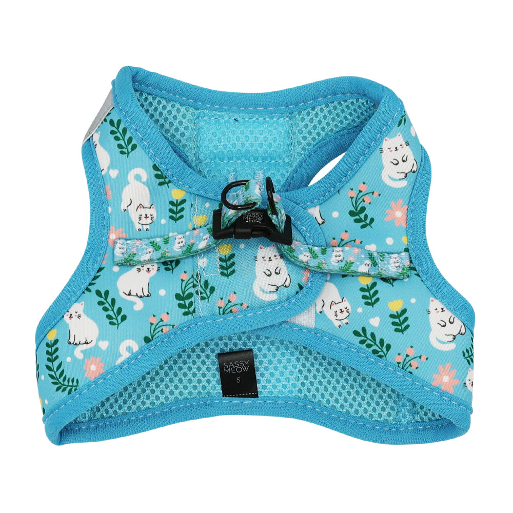 Sassy Meow Cat Step-In Harness Small - Purrs & Petals — product image 4
