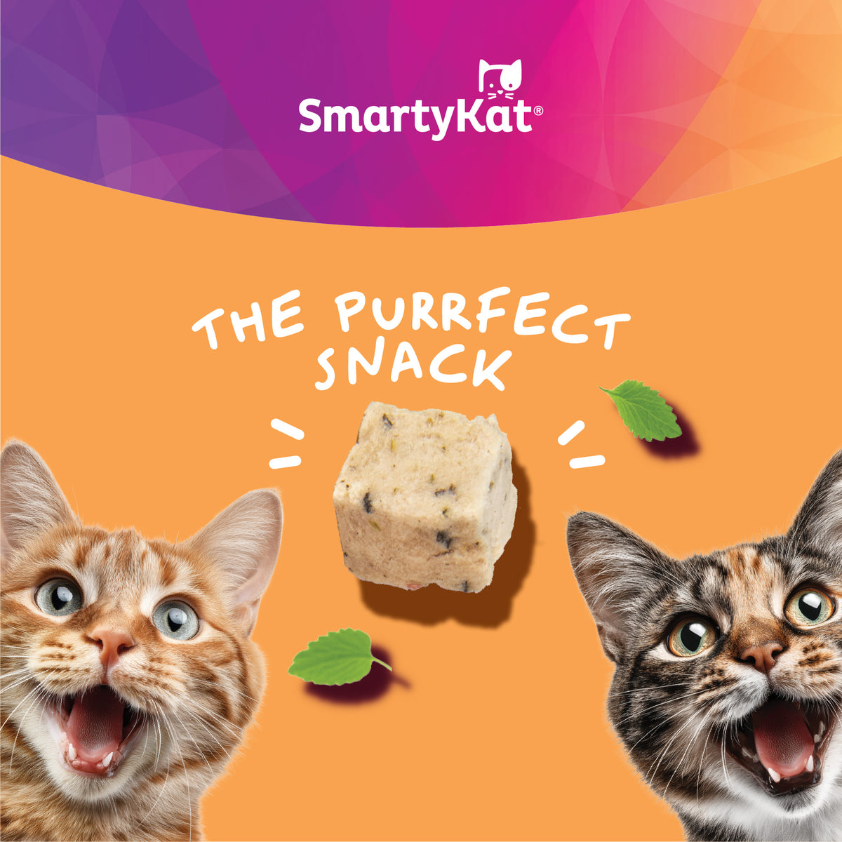 SmartyKat Freeze Dried Real Chicken & Catnip Crunchy Cube Treats for Cats, 0.5 oz Bag — product image 11