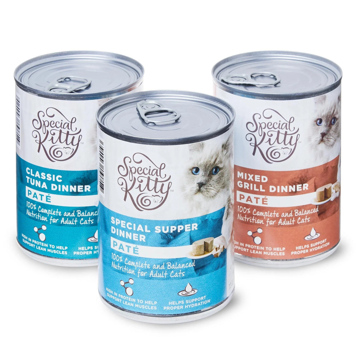 Special Kitty Classic Variety Pack Pate Cat Food, 13 oz Cans, 12 Pack — product image 12