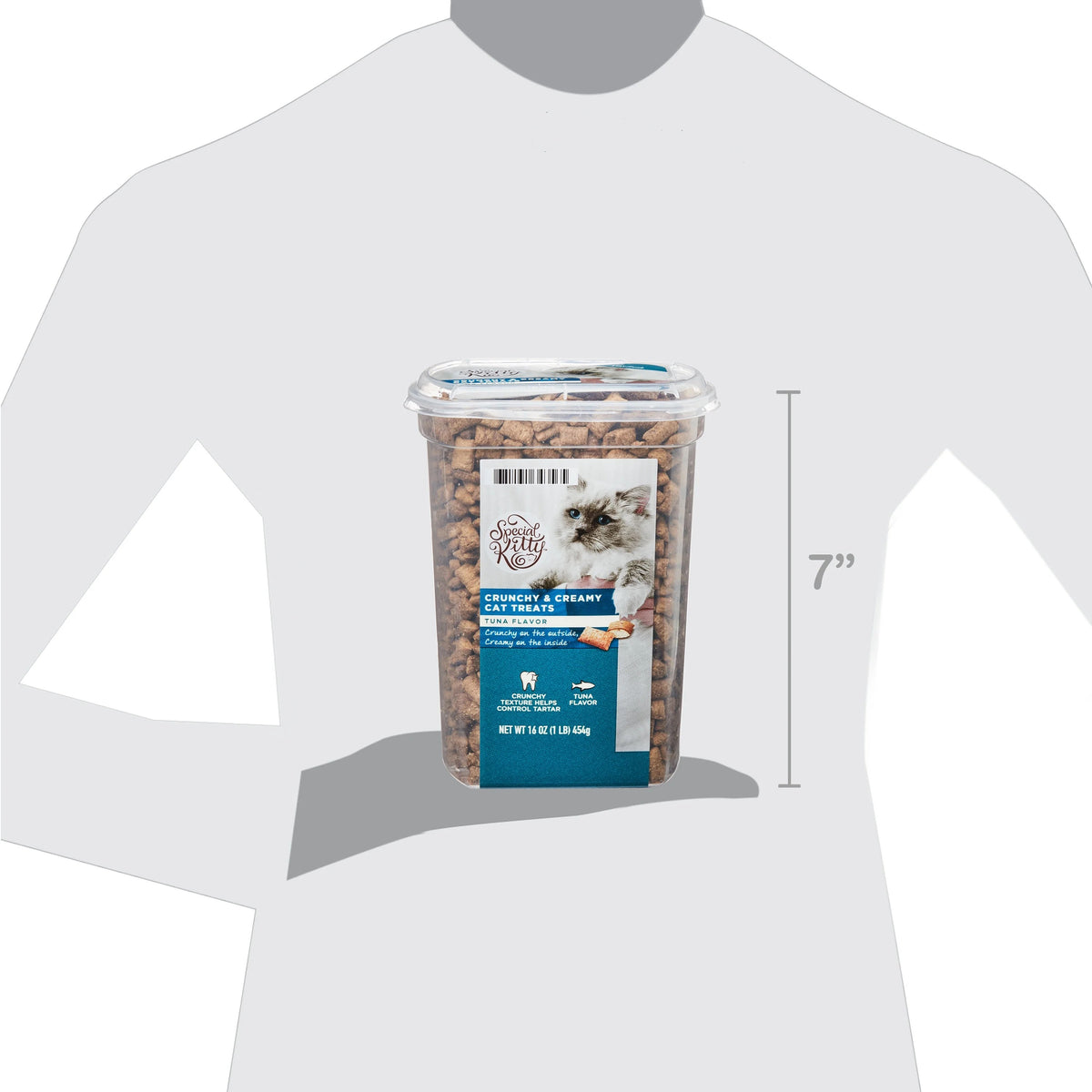 Special Kitty Crunchy & Creamy Tuna Flavor Cat Treats, 16 oz — product image 10