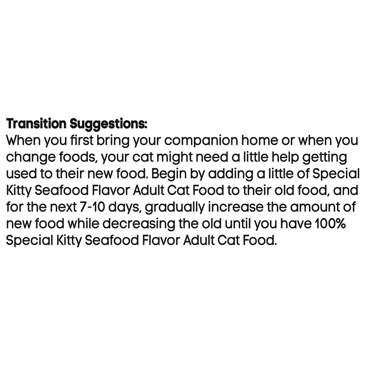 Special Kitty Gourmet Formula Seafood Blend Flavor Dry Cat Food, 3.15 lb Bag — product image 8