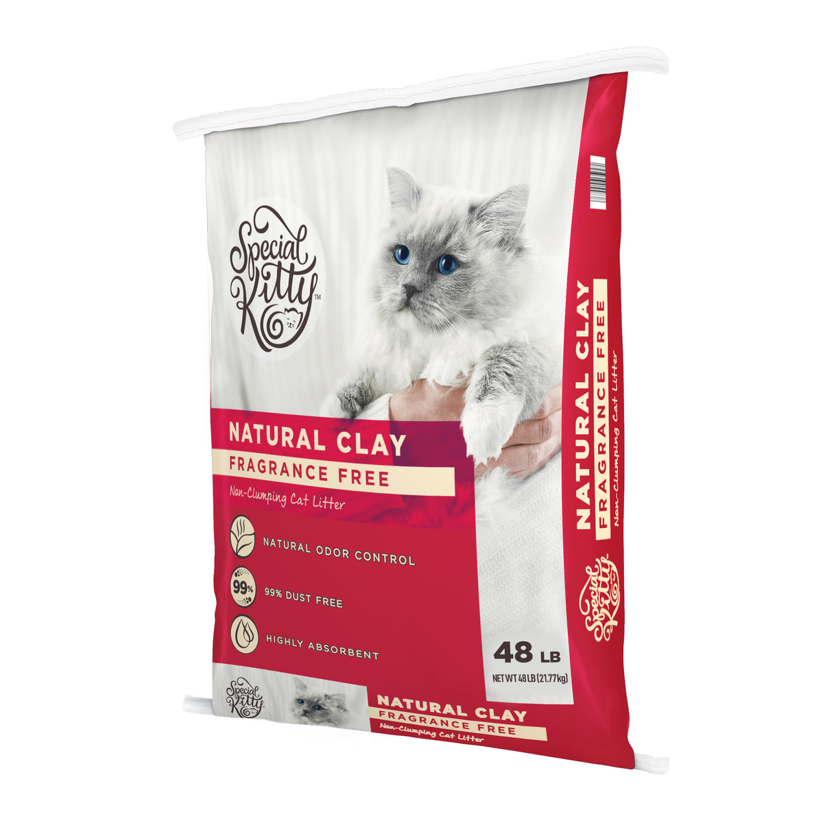 Special Kitty Non-Clumping Clay Cat Litter, Unscented, 48 lb Bag, 1 Count — product image 3