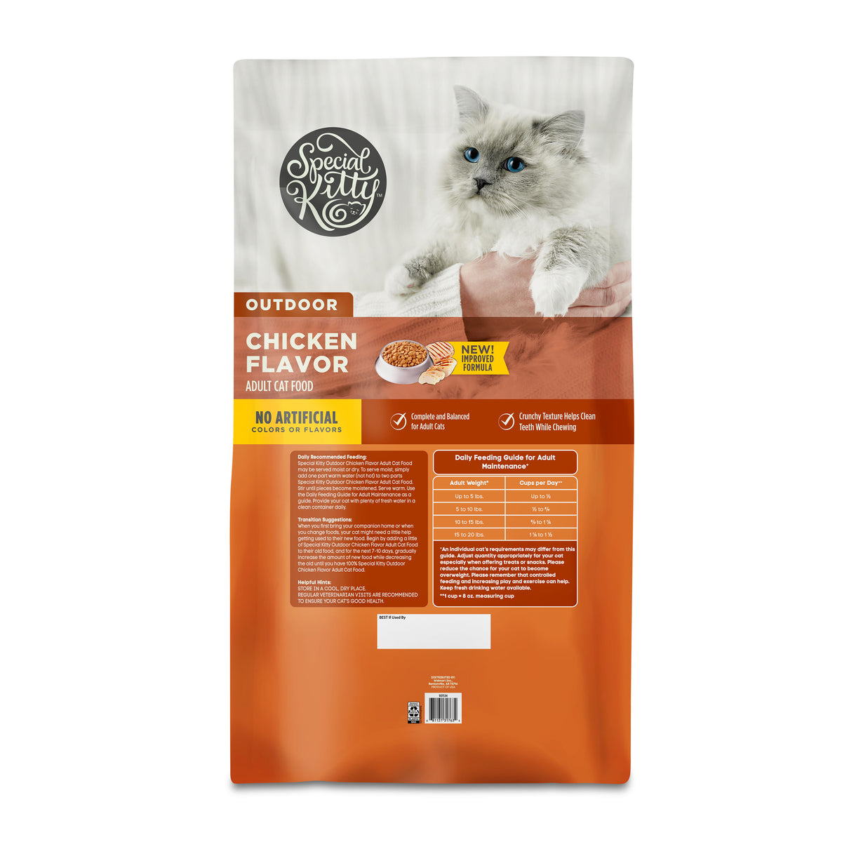 Special Kitty Outdoor Formula Dry Cat Food, 44 lb Bag — product image 8