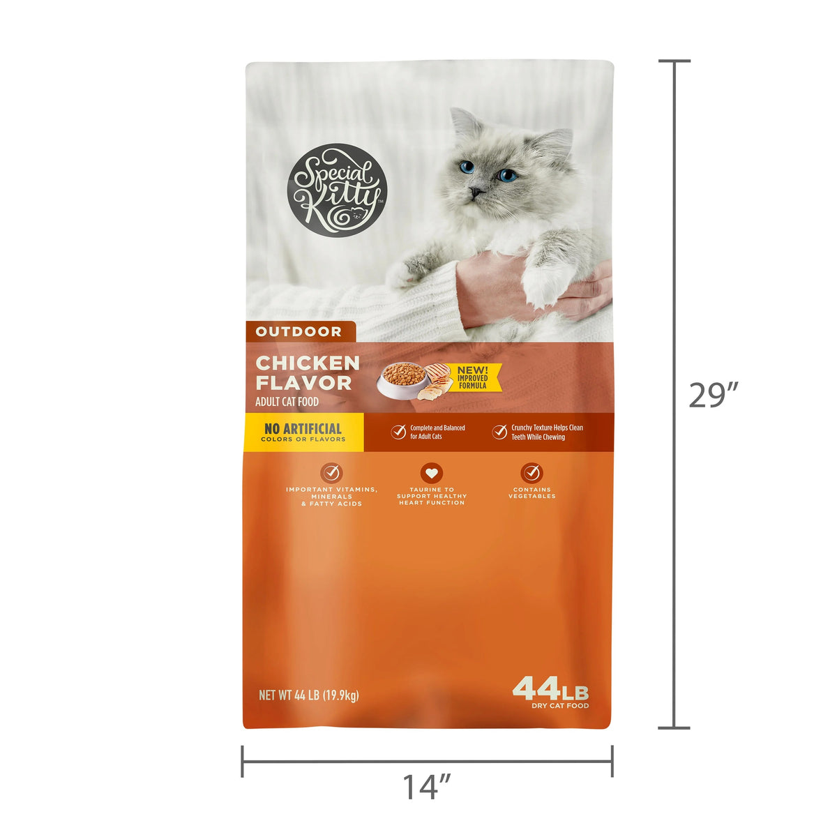 Special Kitty Outdoor Formula Dry Cat Food, 44 lb Bag — product image 9