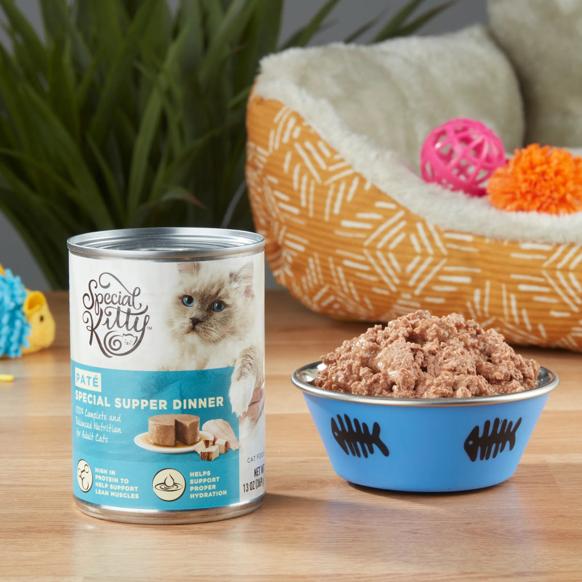 Special Kitty Special Supper Dinner Pate Wet Cat Food, 13 oz Can — product image 2