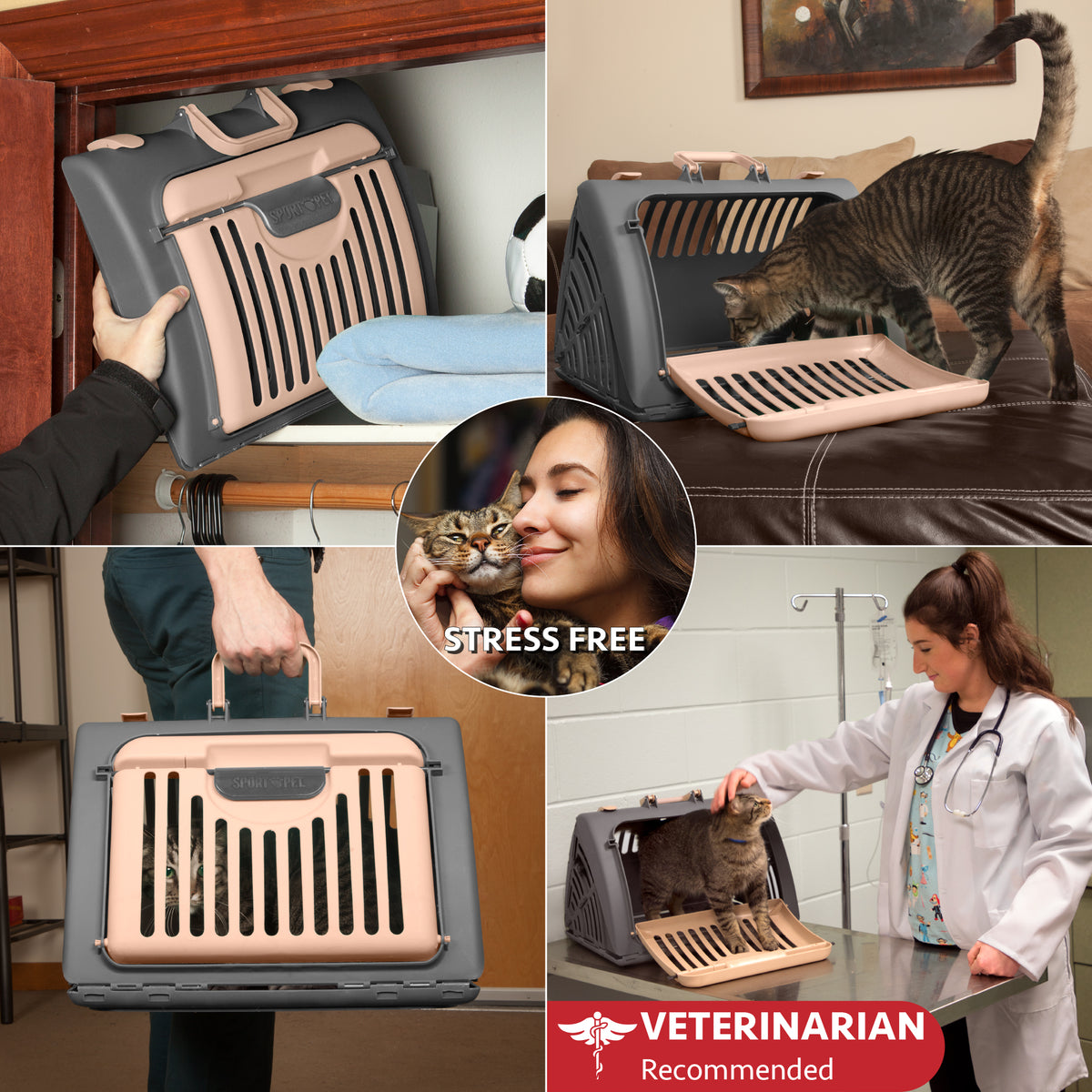 Sport Pet Cat Carrier & Bed — product image 7