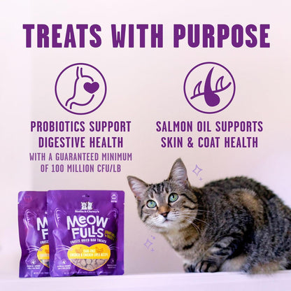 Stella & Chewy's Meowfulls Freeze Dried Cat Treats Chicken & Chicken Liver Recipe - 1.5oz — product image 3