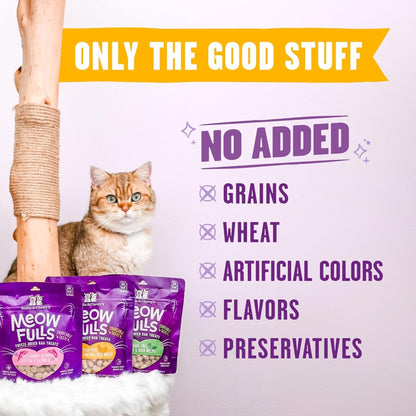 Stella & Chewy's Meowfulls Freeze Dried Cat Treats Chicken & Chicken Liver Recipe - 1.5oz — product image 6