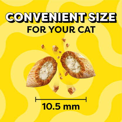 Temptations Indoor Care Chicken Flavor Crunchy and Soft Cat Treats, 4.9 oz Pouch — product image 10