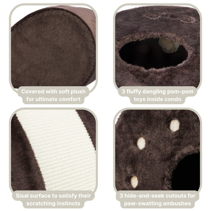 TRIXIE Topi Cat Condo — close-up detail