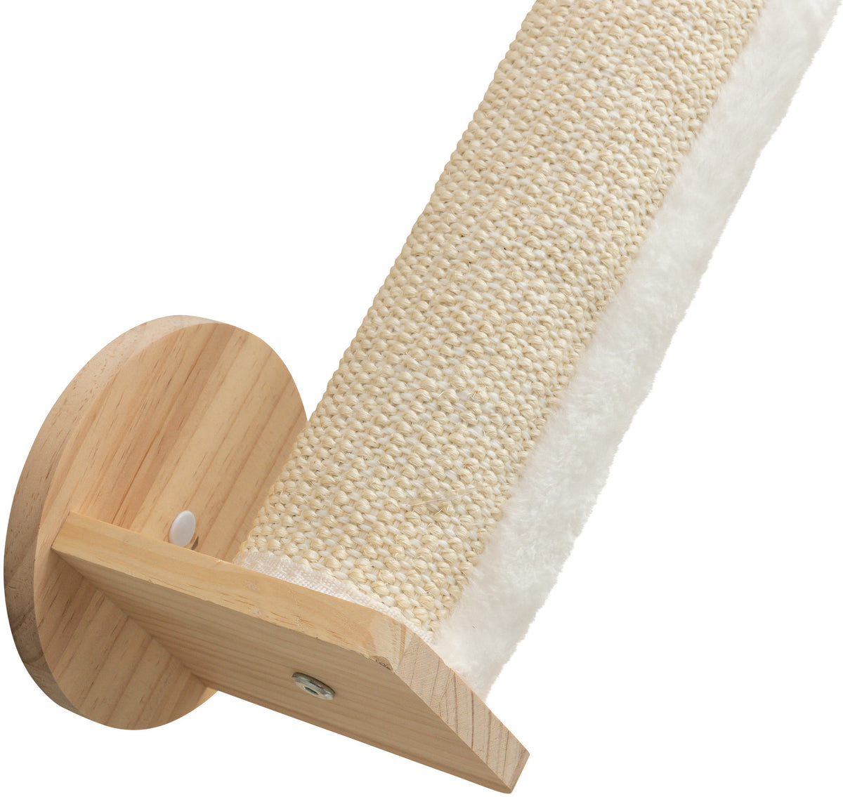 TRIXIE Wall Set 4 Multi-Level Wall Mounted Cat Perch System w-2 Scratching Posts, Natural — product image 5