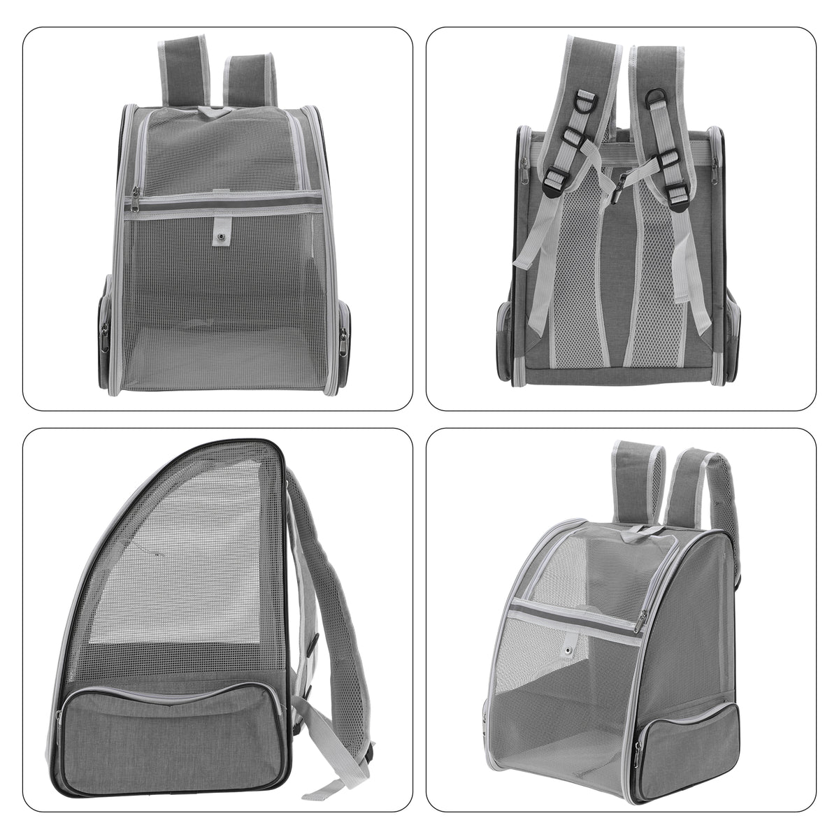 Unique Bargains Breathable Foldable Pet Backpack for Cats and Small Dogs — product image 7