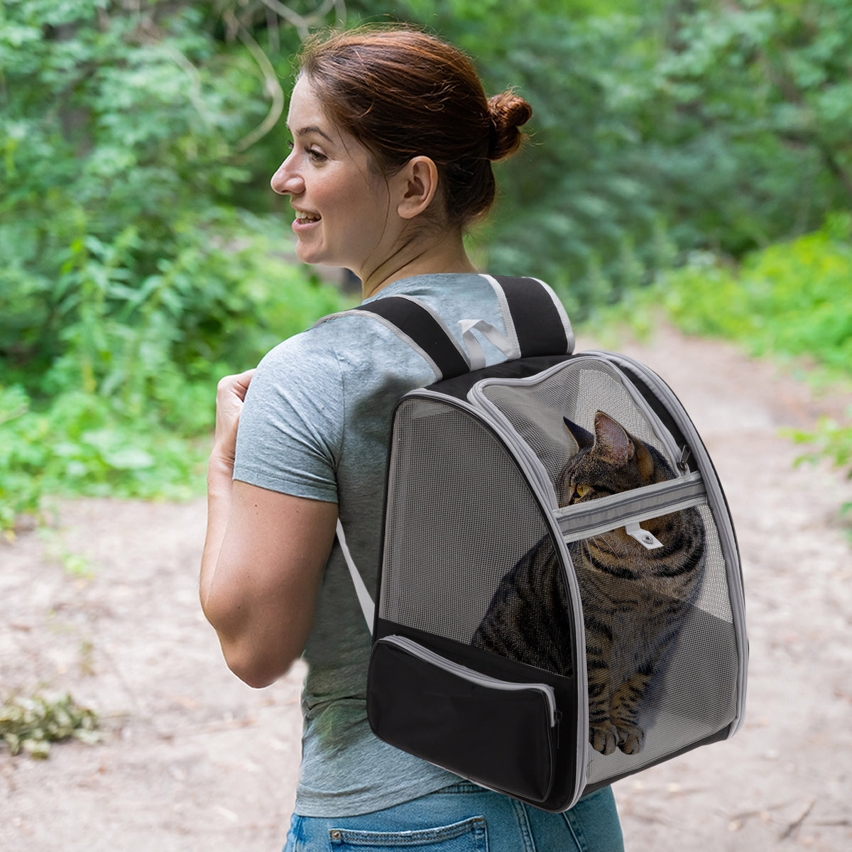 Unique Bargains Foldable Pet Backpack for Cats and Small Dogs — product image 5