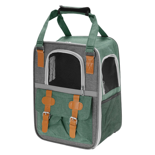 Unique Bargains Pet Carrier Portable Backpack for Cats and Small Dogs Carrier