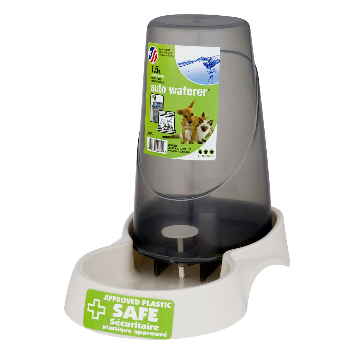 Van Ness Auto Waterer for Dogs, Extra Small, 1.5 Liter Capacity — product image 2