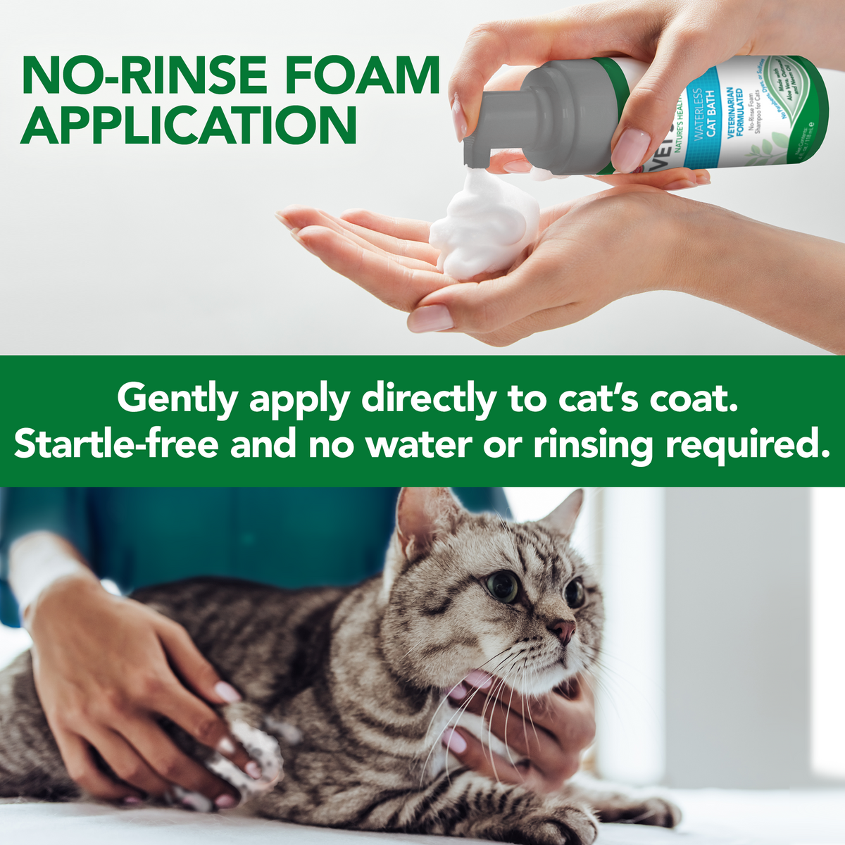 Vet's Best Waterless Cat Bath-  4oz. — product image 2