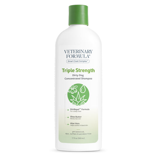 Veterinary Formula Concentrated Dirty Dog Shampoo for Dogs and Cats, 17 fl oz