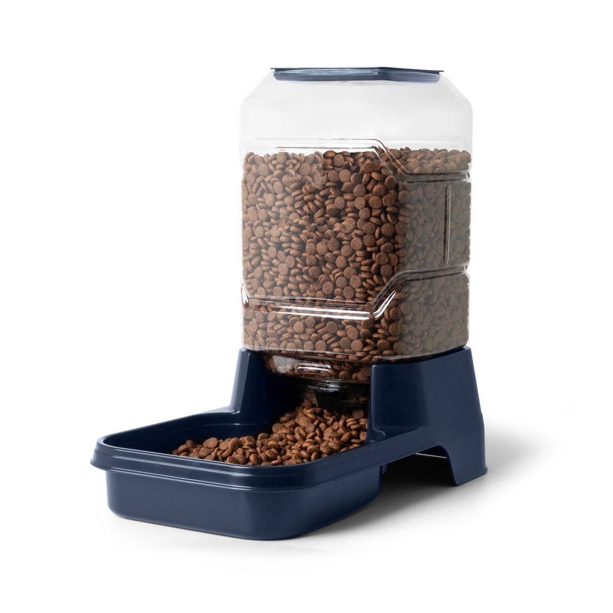 Vibrant Life 10 lb Gravity Feeder for Large Pets, Navy — product image 6