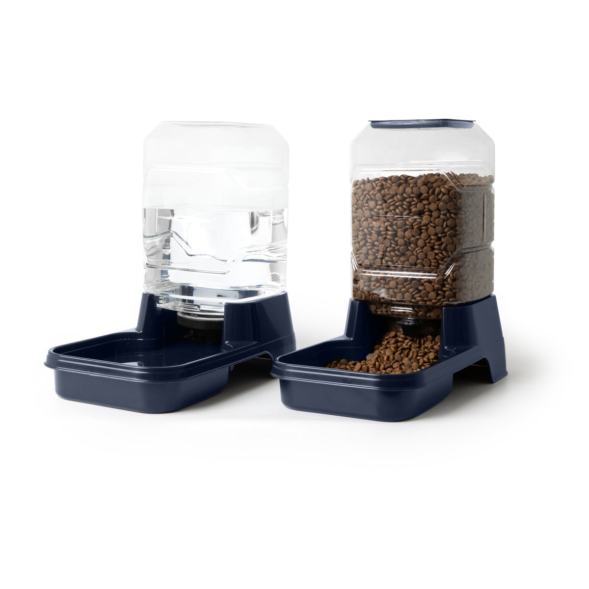 Vibrant Life 10 lb Gravity Feeder for Large Pets, Navy — product image 7