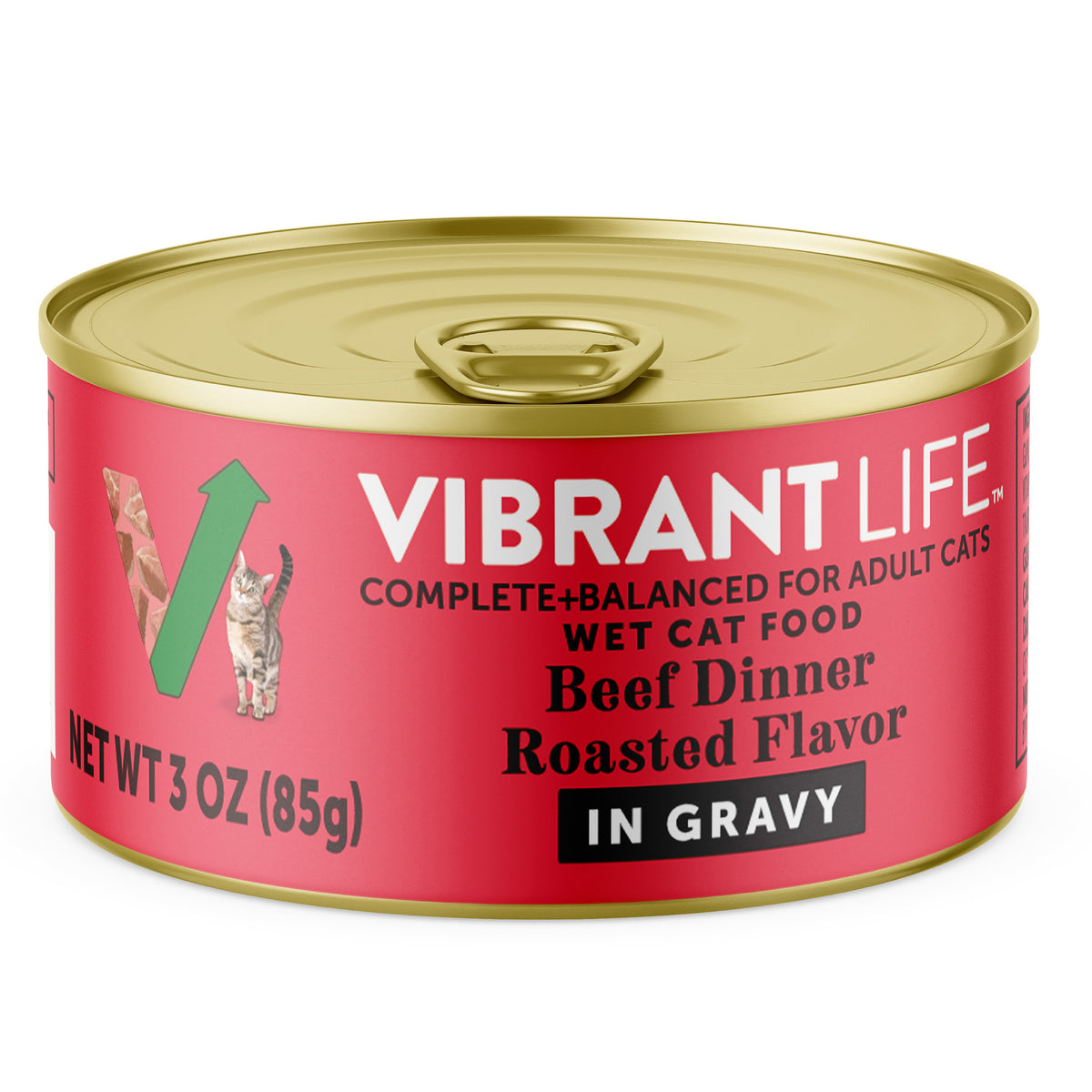 Vibrant Life Beef Dinner Roasted Flavor in Gravy Wet Cat Food, 3 oz Can — product image 19