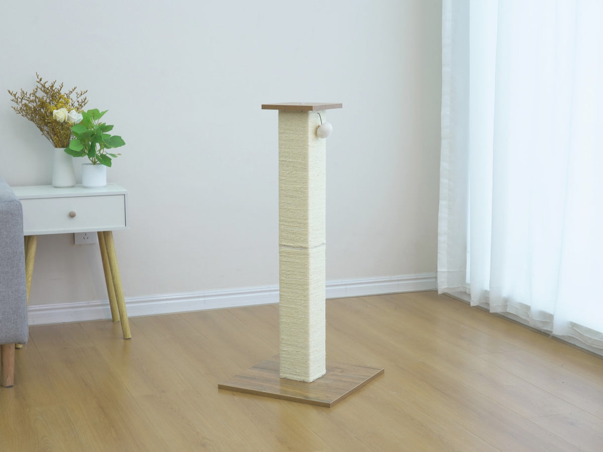 Vibrant Life Large Square Scratching Post, Beige — product image 3
