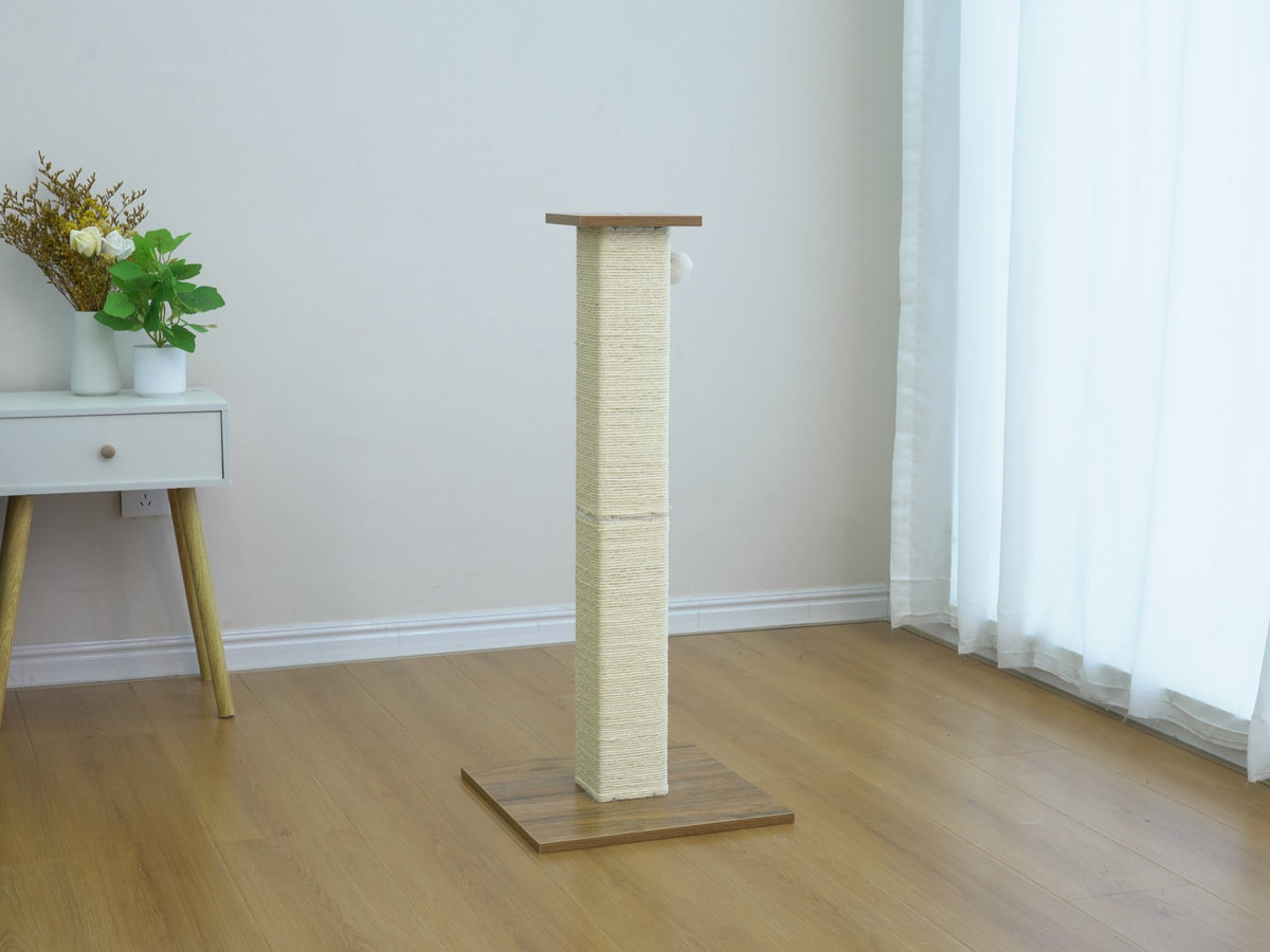 Vibrant Life Large Square Scratching Post, Beige — product image 4