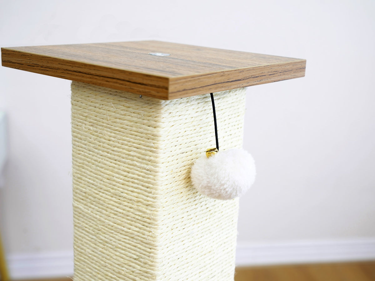 Vibrant Life Large Square Scratching Post, Beige — product image 5