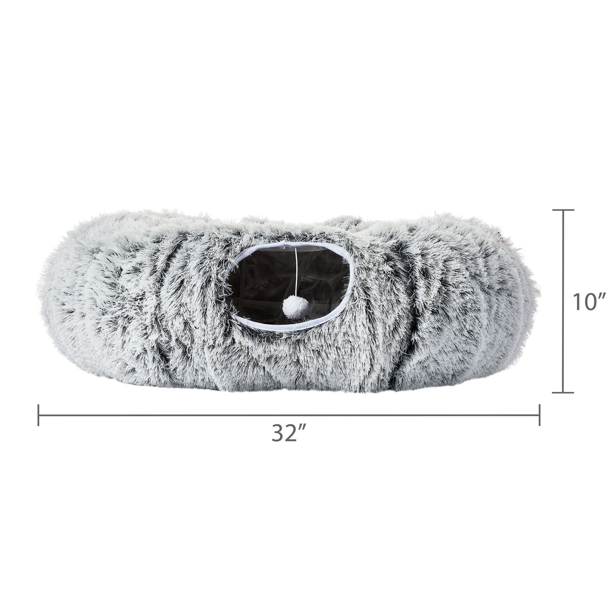Vibrant Life Multi-Function Cat Tunnel, 32", Gray — product image 8