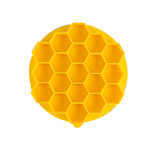 Vibrant Life Silicone Pet Bowl Insert, Yellow