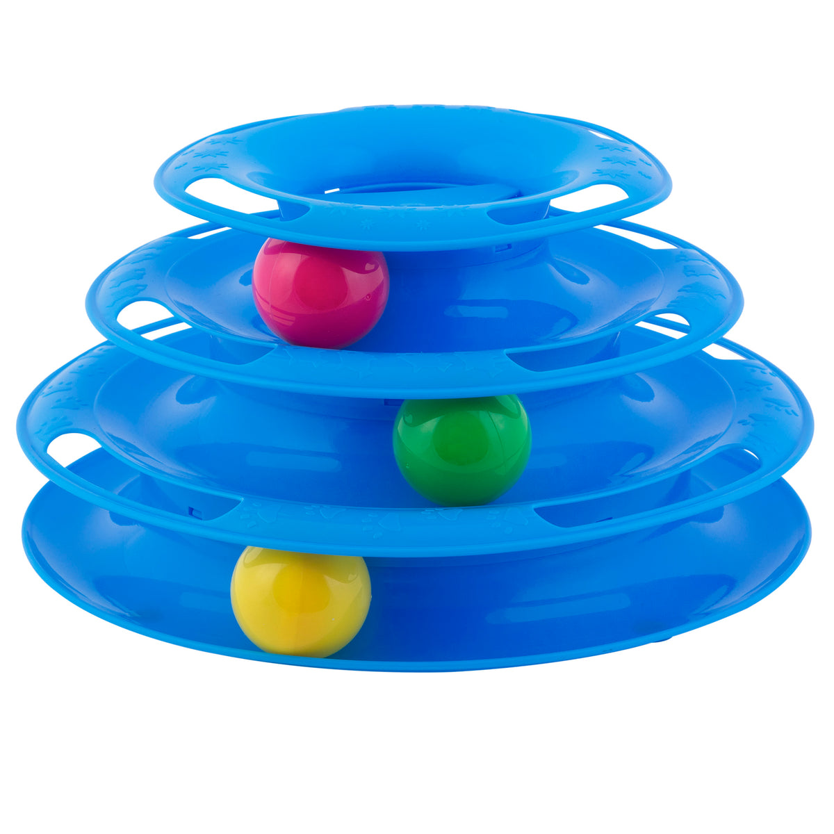 Vibrant Life Triple Chase Tower Cat Toy