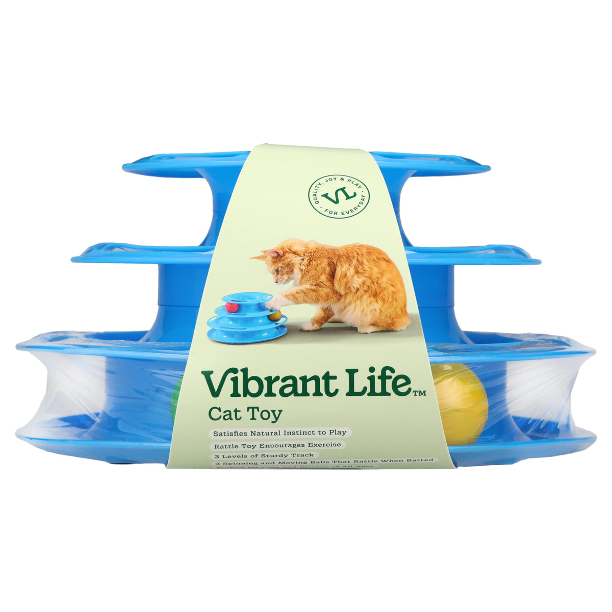 Vibrant Life Triple Chase Tower Cat Toy — product image 8