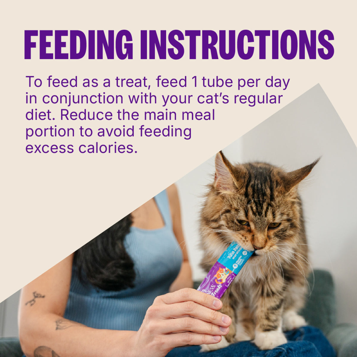 Wellness Lickable Soft Puree Cat Treats, All Lifestages, Kitten to Senior, Natural, Grain Free, Chicken Flavor, 0.4 oz, Pack of 6 Tubes — product image 7